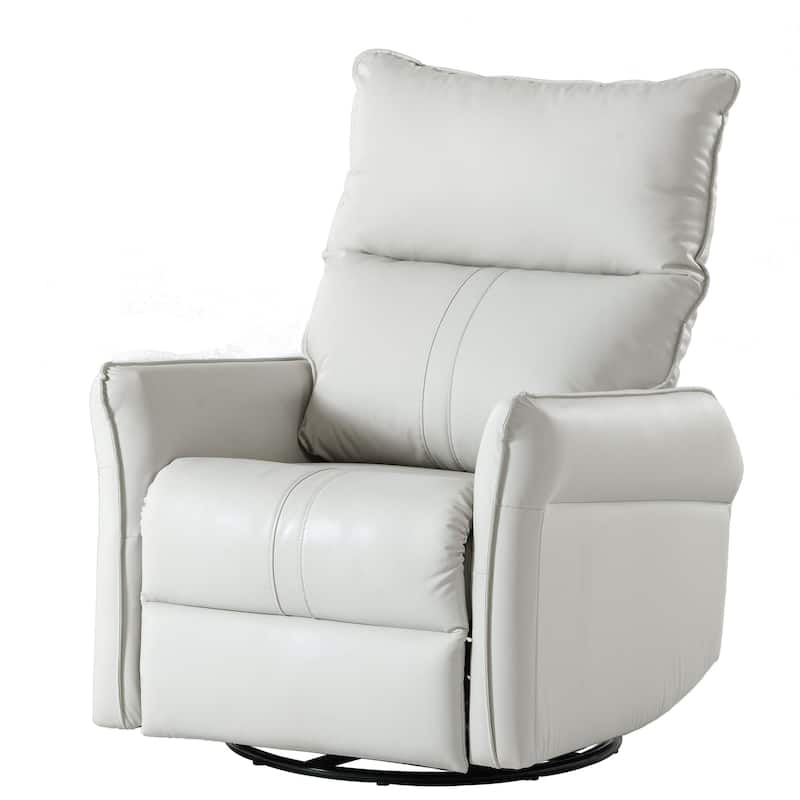 Modern Small Rocking Swivel Recliner Chair for Bedroom