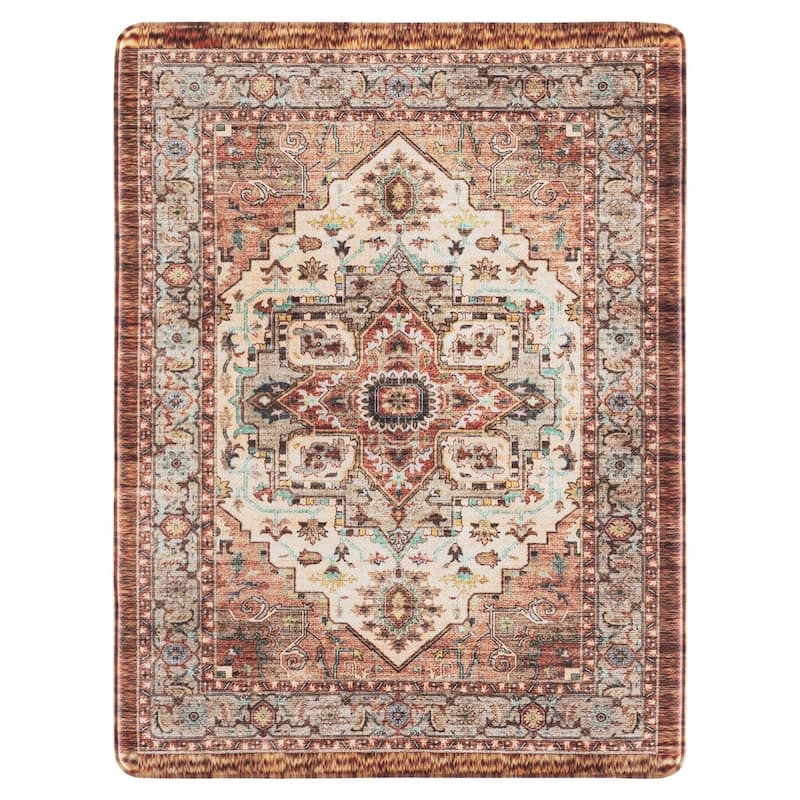 SAFAVIEH Kitchen Mat Vika Non-Slip PVC Kitchen Floor Area Rug