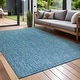 preview thumbnail 4 of 53, Aloha Washable Solid Indoor Outdoor Area Rug Patio Deck Living Room