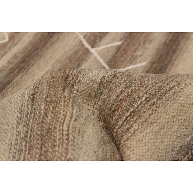 Marrakech Taupe Kilim 5'2" x 8'0" - 5'2 x 8'0