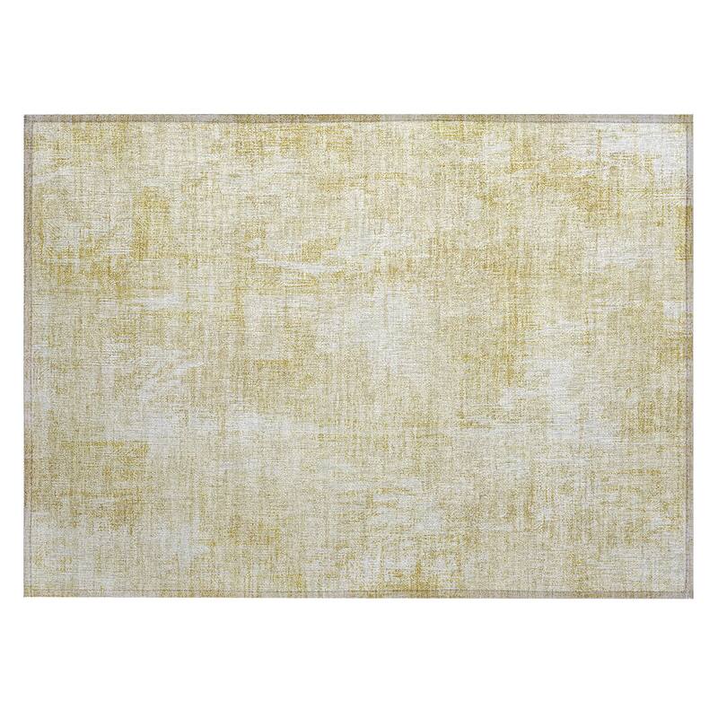 Machine Washable Indoor/ Outdoor Chantille Boho Abstract Rug