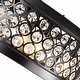 preview thumbnail 67 of 105, Caged Ceiling Fan with Light and Remote, 11.8–28 Inch Low Profile Fandelier, 6-Speed Quiet DC Motor, Black/Satin Nickel