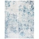 preview thumbnail 92 of 113, SAFAVIEH Aston Fedra Modern Abstract Rug 10' x 14' - Ivory/Blue - Rectangle