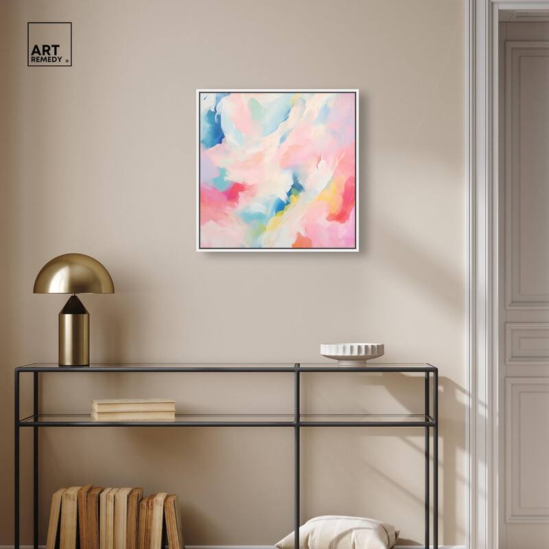 Cotton Candy Clouds II Canvas by Art Remedy