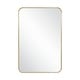 preview thumbnail 8 of 16, Design House Isla Modern Metal Framed Rectangle Wall Mounted Accent Mirror