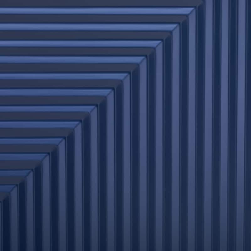 Modern Minimalist Side Cabinet with Adjustable Shelves, Geometric Door Storage Cabinet for Living Room