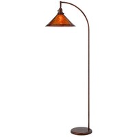 60W downbridge adjustable metal floor lamp with mica shade - On Sale ...