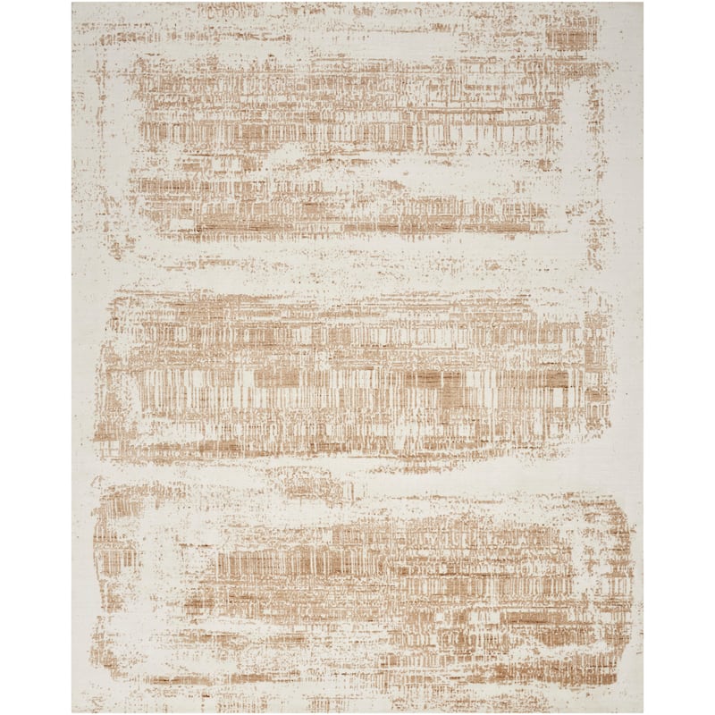 Nourison Harmony Indoor only Ivory Abstract Area Rug