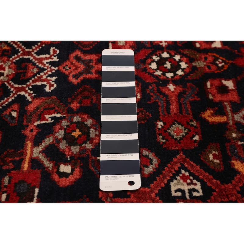 ECARPETGALLERY Hand-knotted Andelz Dark Navy Wool Rug - 3'10 x 14'6