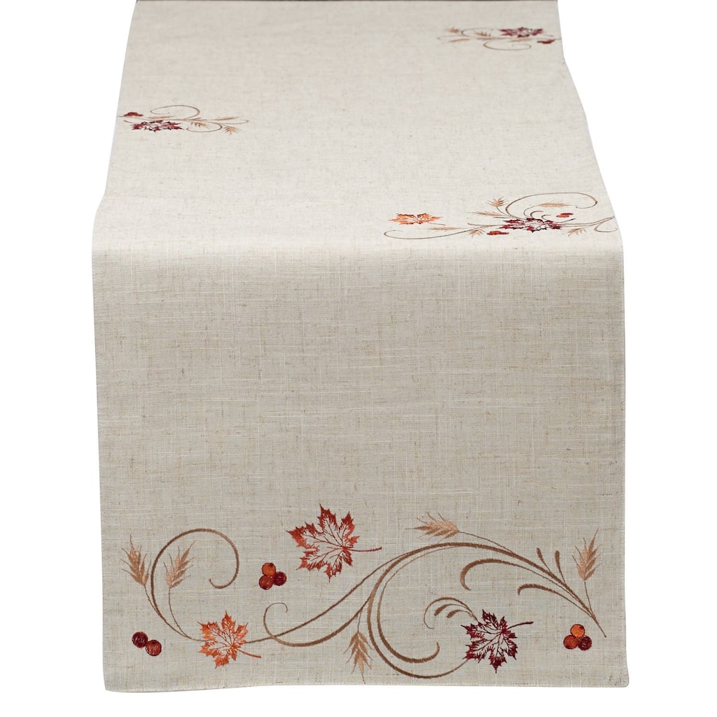 Autumn Wheat Table Runner - 14x72"
