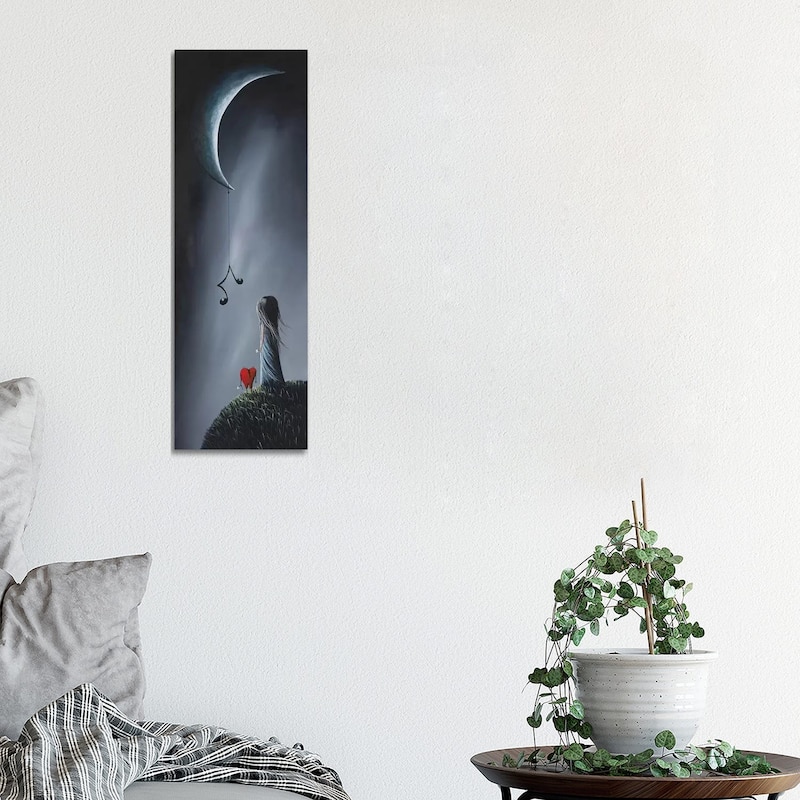 iCanvas "They Feel Your Love Song" by Moonlight Art Parlour Canvas Print - 36x12x1.5