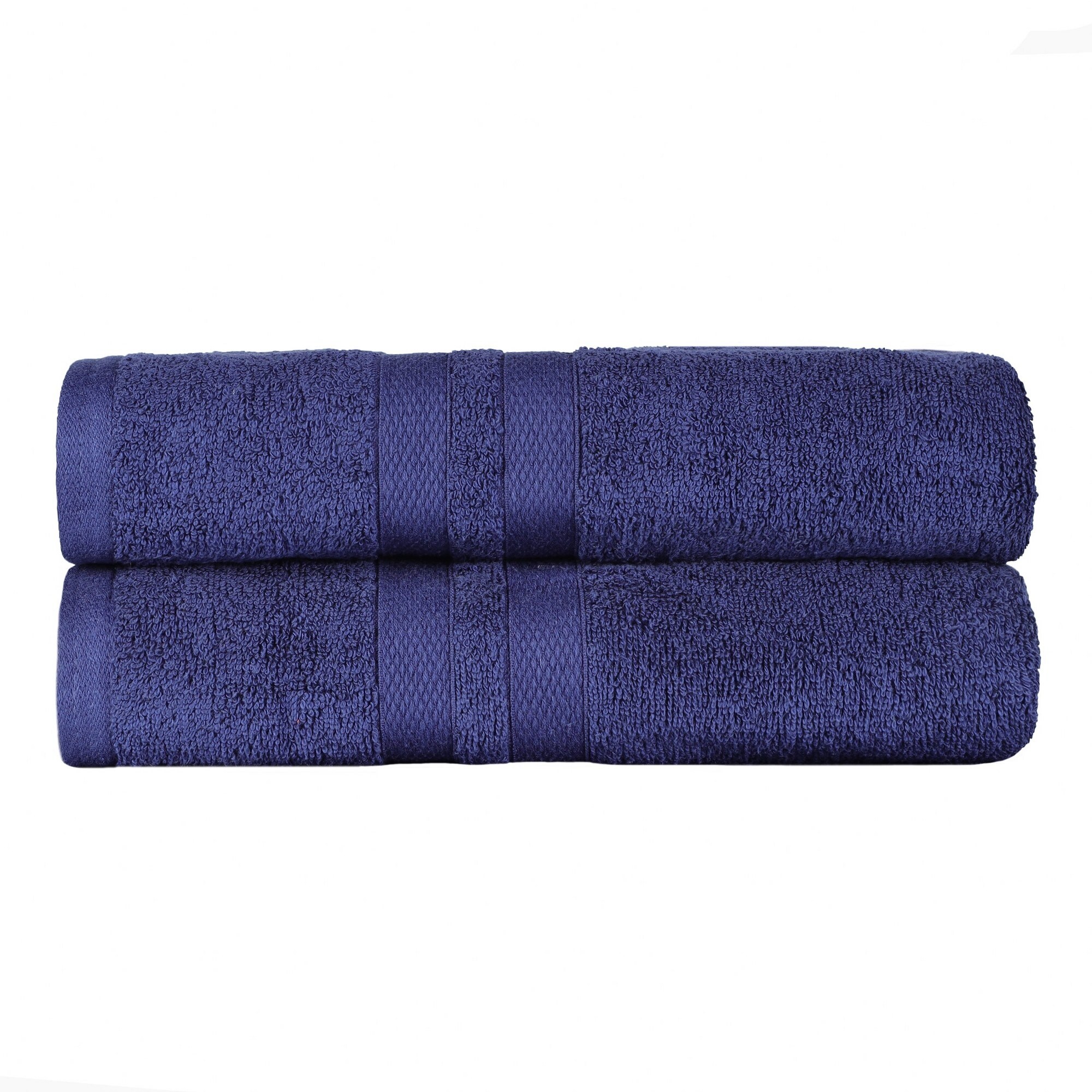 Cotton Quick-Drying 2 Piece Absorbent Solid Bath Sheet Set - Picture 32 of 45