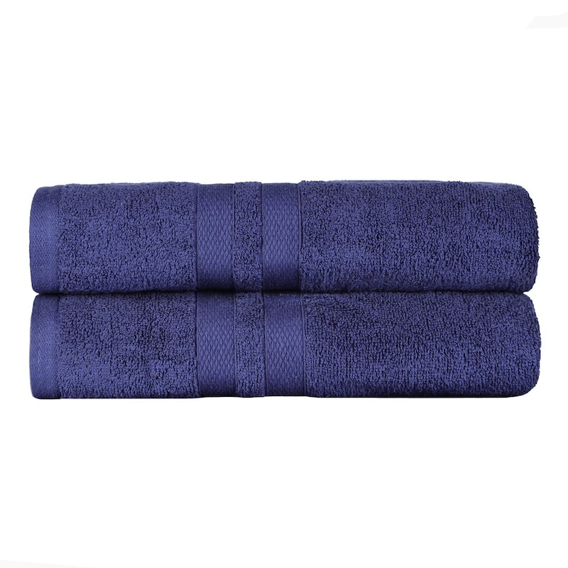 Cotton Quick-Drying 2 Piece Absorbent Solid Bath Sheet Set by Superior