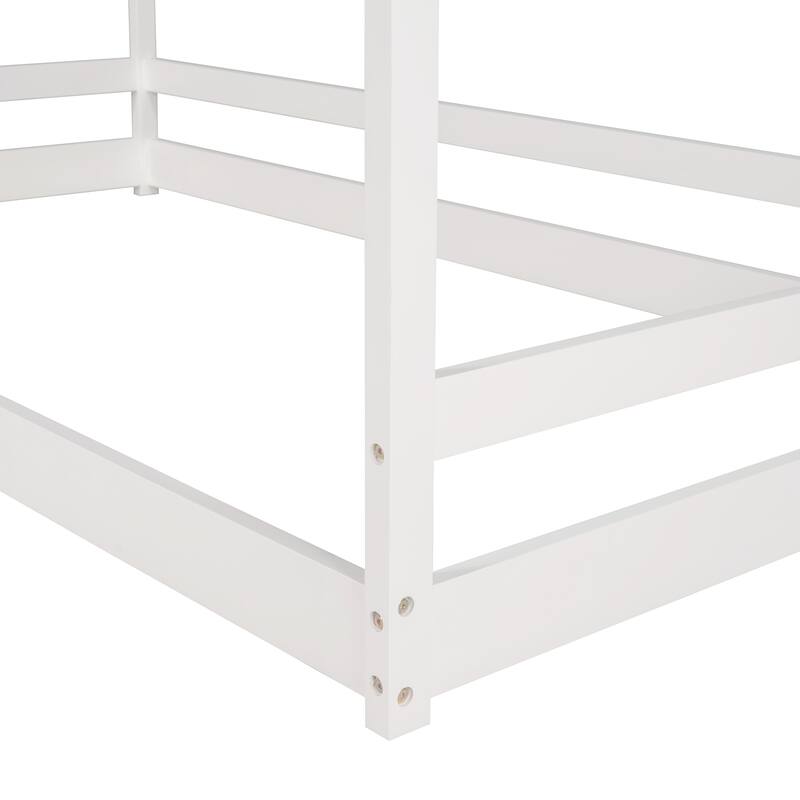 House Bed Frame Wood Bed