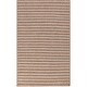 preview thumbnail 15 of 18, Hand-woven Warsaw Wool Area Rug Brown - 3' 3" x 5' 3"