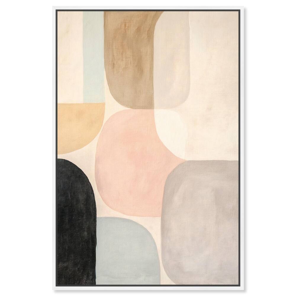 Soft Cubism II Canvas by Art Remedy