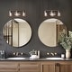 preview thumbnail 3 of 52, Fora Modern Farmhouse 3/4-Light Bathroom Vanity Lights Glass Wall Sconces
