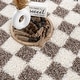 preview thumbnail 41 of 82, Hauteloom Atira Living Room, Bedroom Area Rug - Contemporary - Plush Pile - Light Gray,Cream - 7'10" x 10'3"