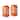 Glitzhome Set of 2 Metal Cutout Solar LED Outdoor Waterproof Hanging Lanterns