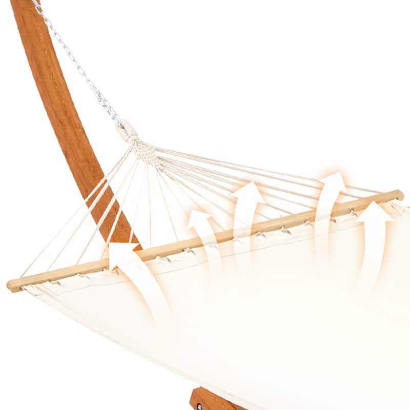 AVAWING Patio Double Hammock with Stand