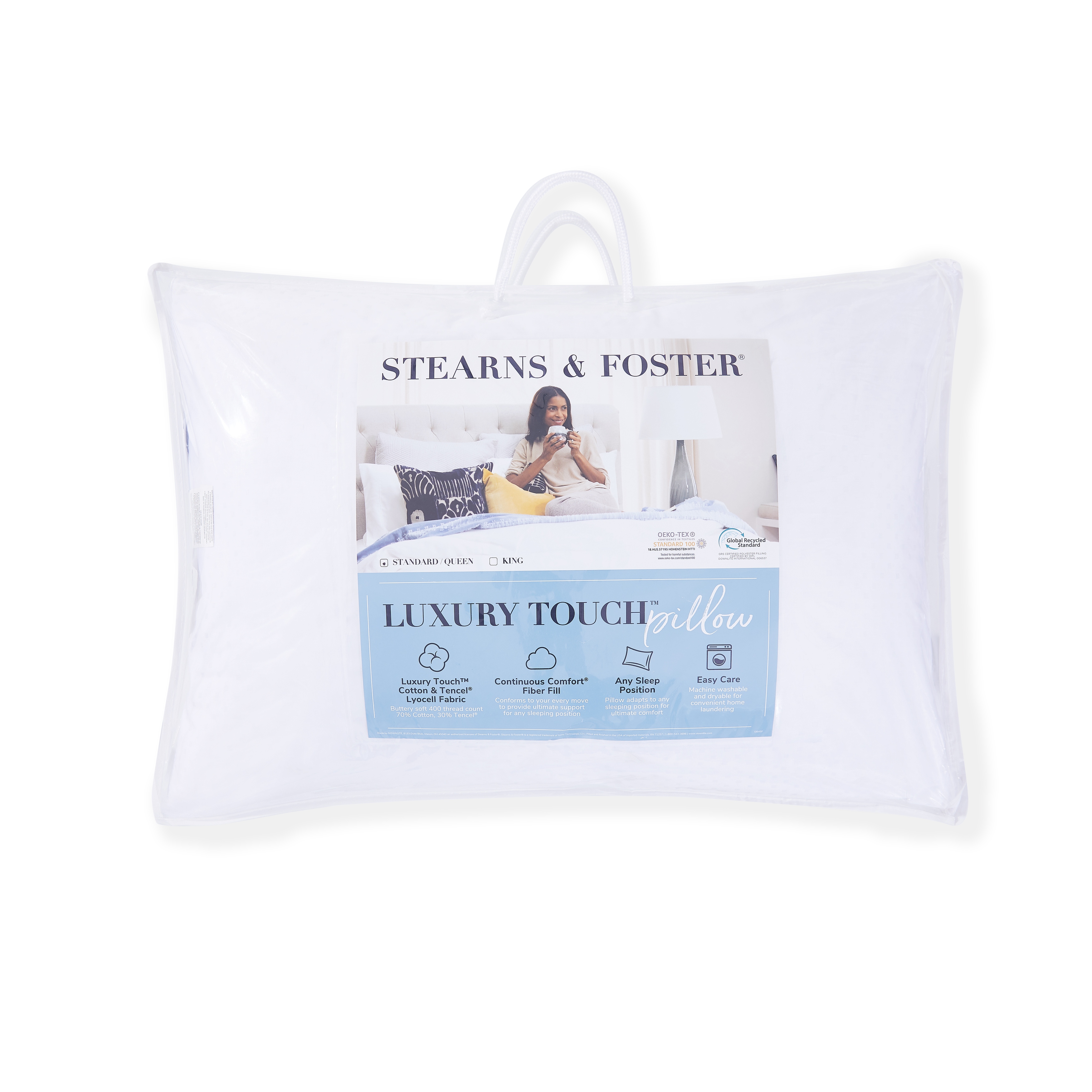 Stearns and foster 2024 side sleeper pillow