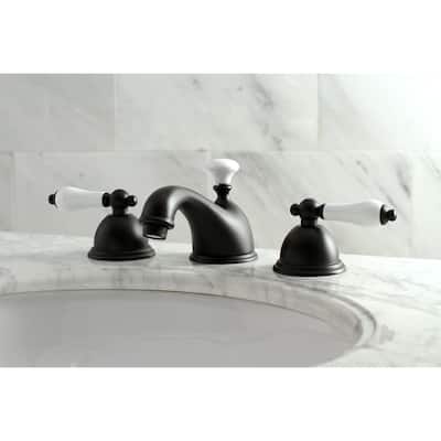 Kingston Brass Restoration 8 in. Widespread Bathroom Faucet