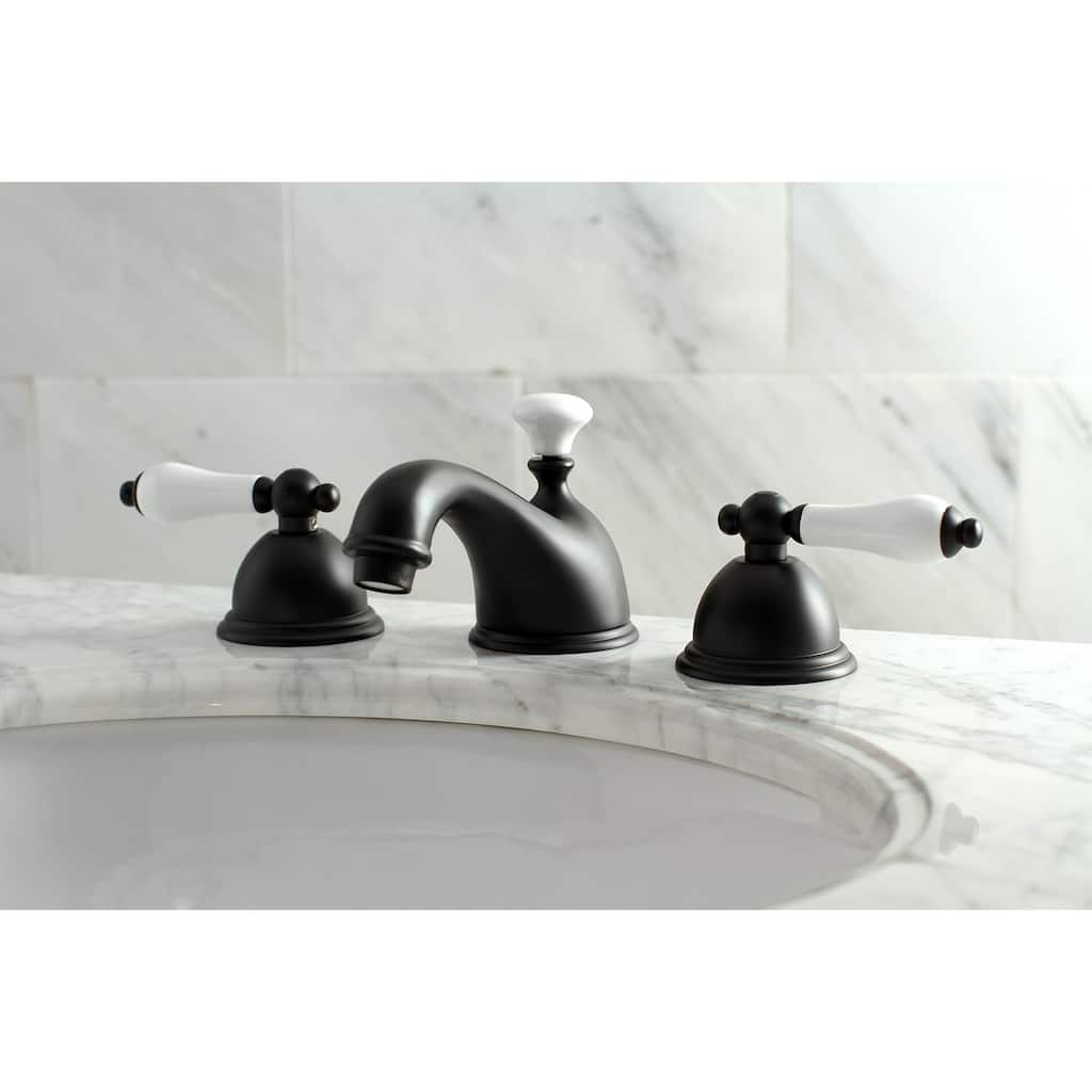 Kingston Brass Restoration 8 in. Widespread Bathroom Faucet