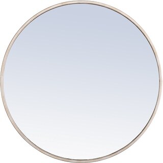 Elegant Lighting Eternity 24" Diameter Circular Metal Framed Wall