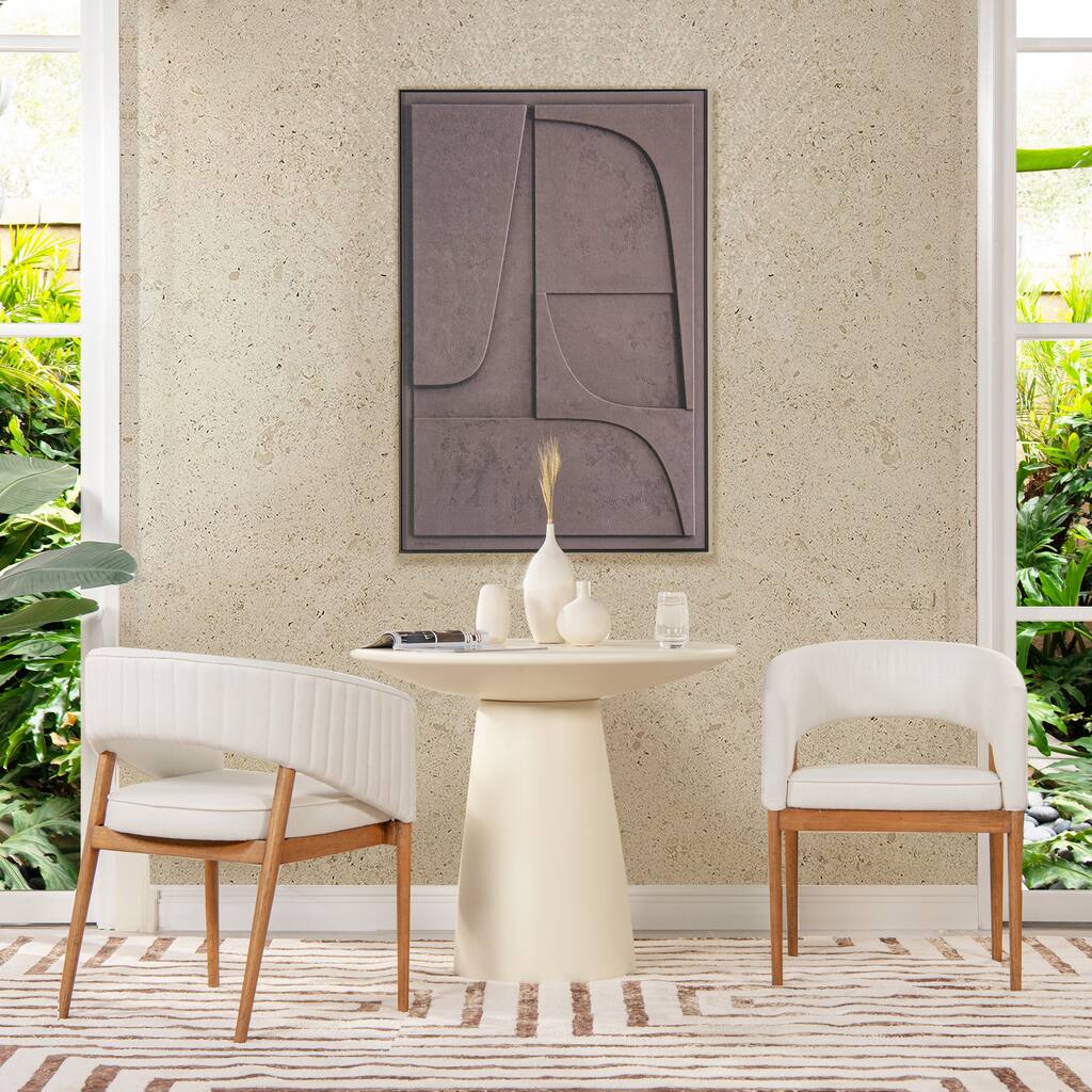 Mirah Modern Open Barrel Dining Chair