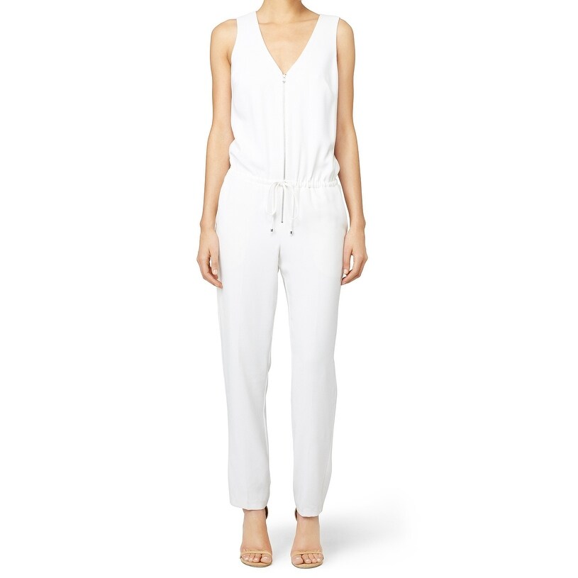 trina turk white jumpsuit