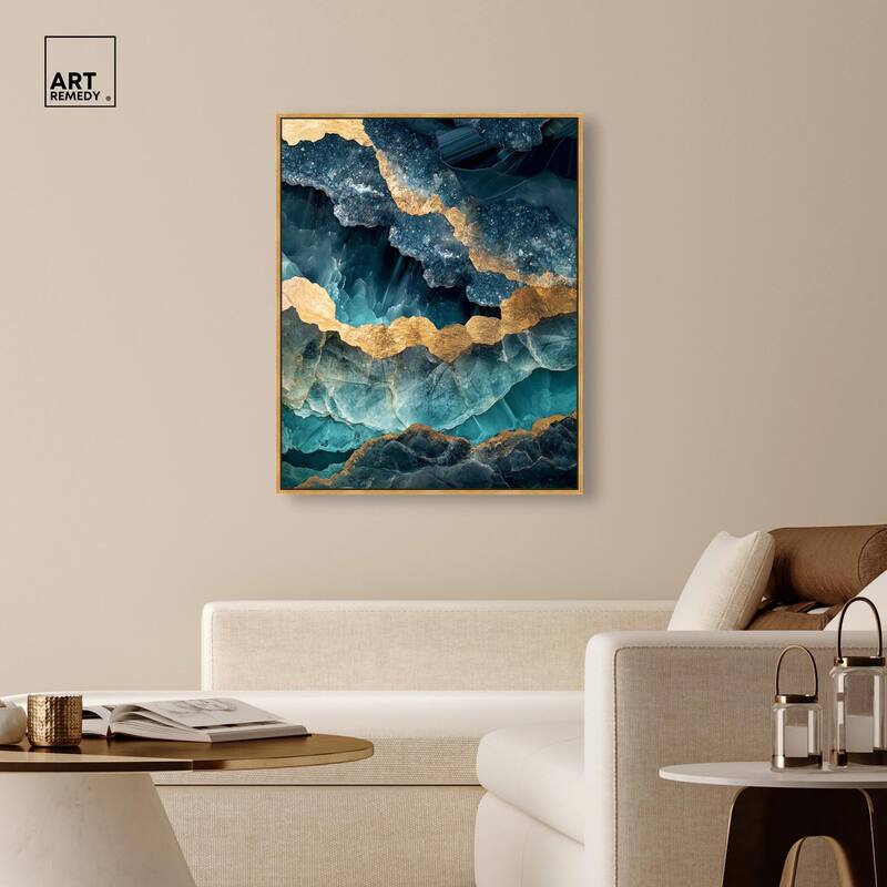 Power Edge II Canvas by Art Remedy
