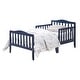 preview thumbnail 2 of 2, Blaire Toddler Bed Navy Blue suitable for kids'bedroom