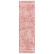 preview thumbnail 75 of 83, SAFAVIEH Handmade Abstract Zenzi Modern Wool Rug 2'3" x 8' Runner - Ivory/Red
