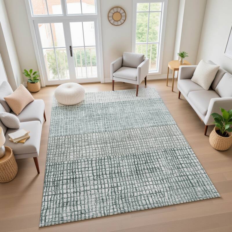 Premium Washable Super Soft Modern Ombre Mayfield Rug