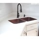 preview thumbnail 6 of 12, Rivera Copper 32" Double Bowl Undermount Kitchen Sink