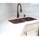 preview thumbnail 4 of 4, Sinkology Rivera Copper 32" Double Bowl Undermount Kitchen Sink
