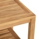 preview thumbnail 8 of 40, vidaXL Coffee Table Brown Solid teak wood