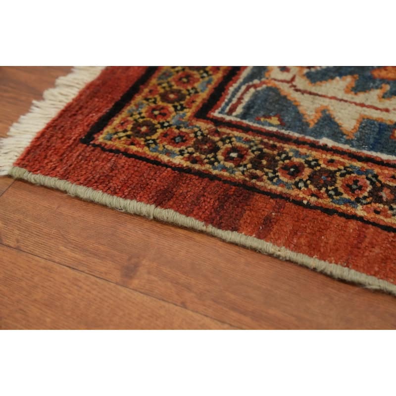 Hand Knotted Oriental 100% Wool Carpet Traditional Floral Oranges & Rust Sultanabad Area Rug - 18' 6'' X 10' 8''
