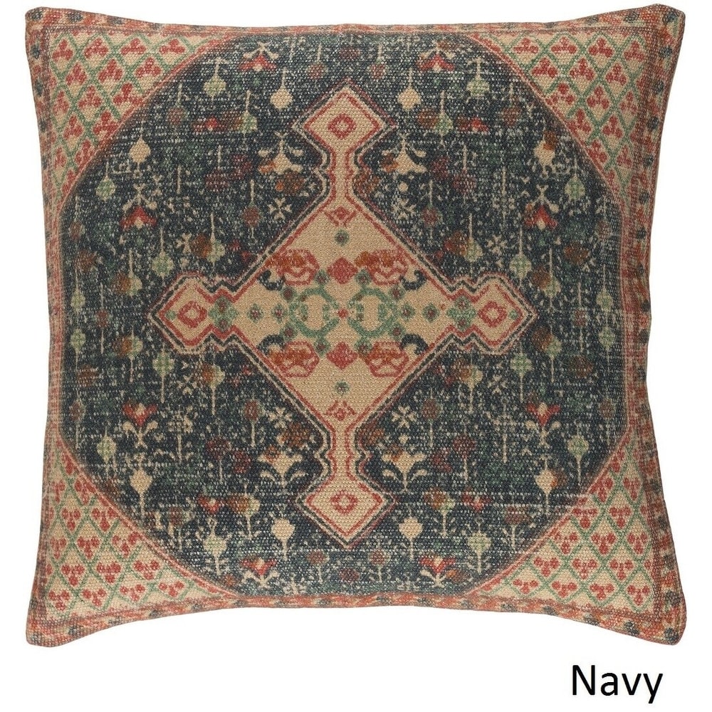 Lexie Bohemian 18-inch Feather Down or Polyester Filled Throw Pillow