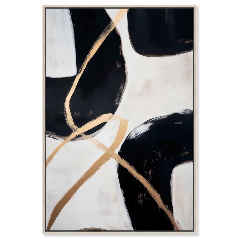 Nocturne Canvas by Art Remedy - Silver - 10" x 15"
