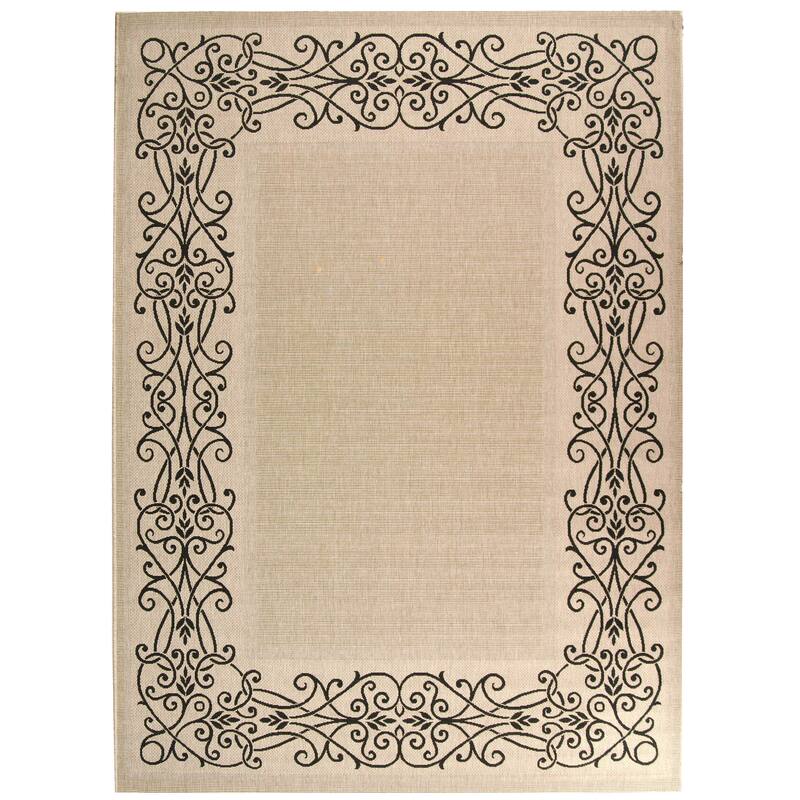 SAFAVIEH Courtyard Marylou Waterproof Patio Backyard Rug