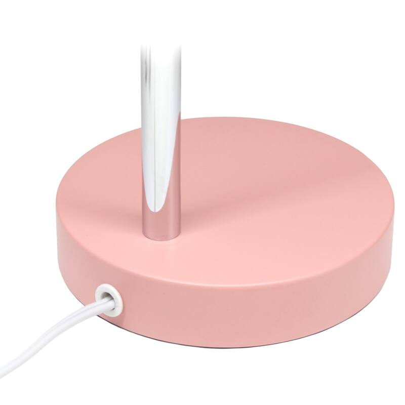 Gooseneck Desk Lamp with Adjustment Shade - 15.25" - Pink