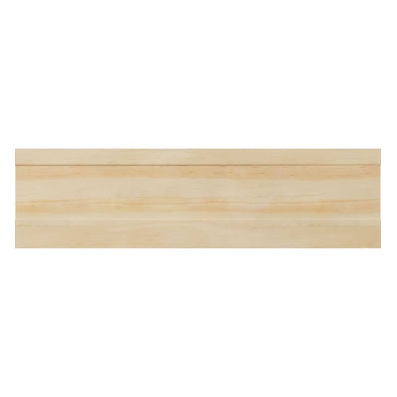 WM366 11/16-in D x 2-1/4-in W x 96-in L Americraft Solid Hardwood Stain Grade Colonial Casing Moulding