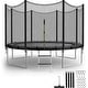 preview thumbnail 5 of 4, Trampoline for Kids with Safety Enclosure Net with Non-Slip Ladder