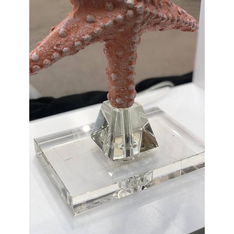 Lux Lighting Aloha Starfish Seaside Coastal Table Lamps (Set of 2) 3-Way Switch