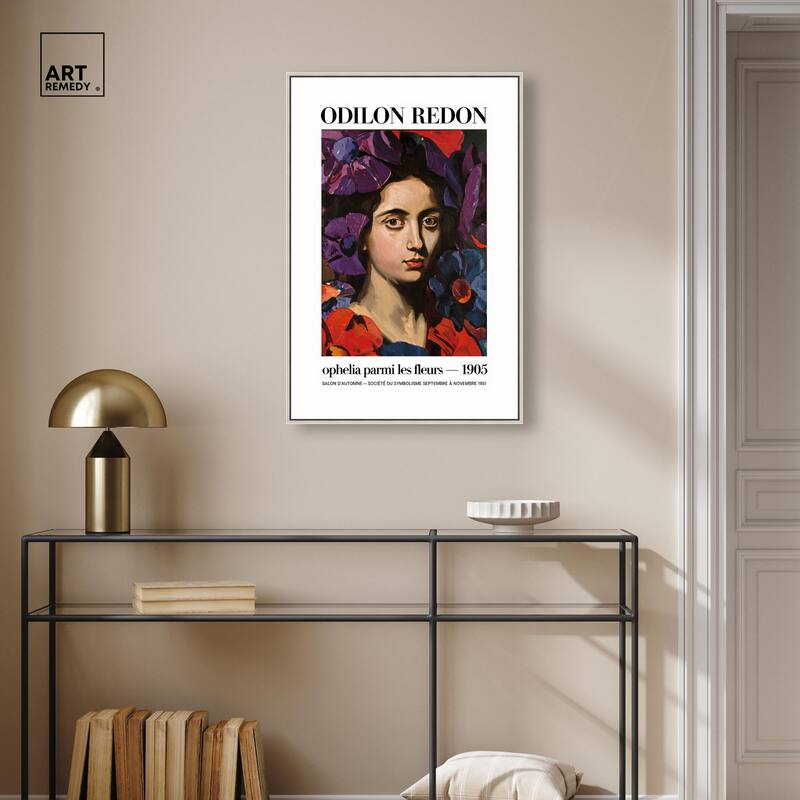 Vision of Ophelia Canvas by Art Remedy