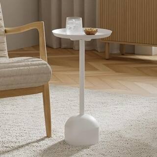Round Metal Drink Table Pedestal Drink Table Small Metal Side