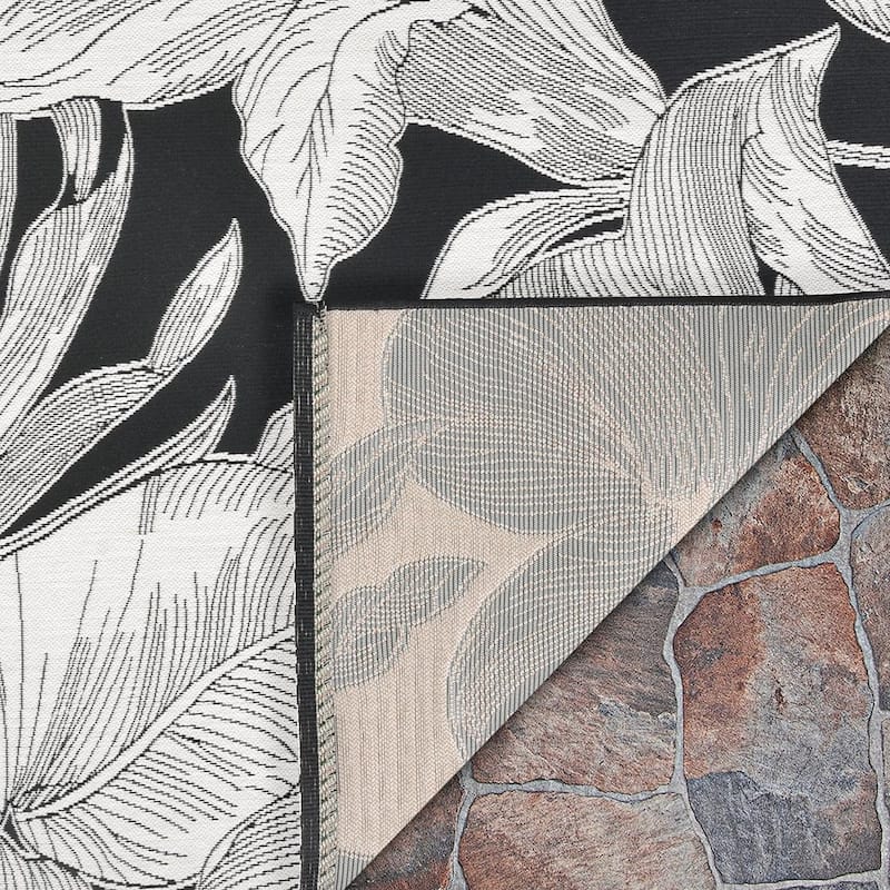 Dream Decor Rugs Gelato Bellflower Floral Indoor Outdoor Area Rug