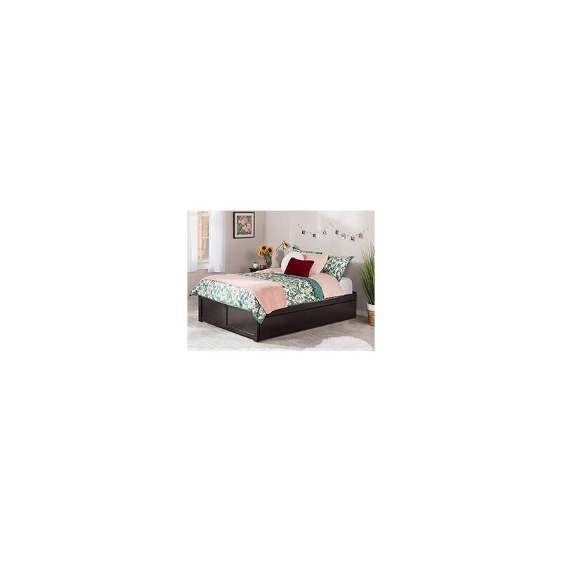 Appeal Twin Panel Bed - Wood Veneer Frame - Dovetail Drawers - No Foundation Needed