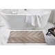 Better Trends Bathroom Rug 100% Cotton Tufted Water Absorbent Bath Rug ...